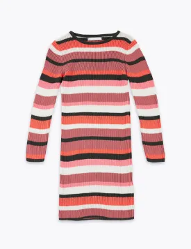 Striped Knitted Dress