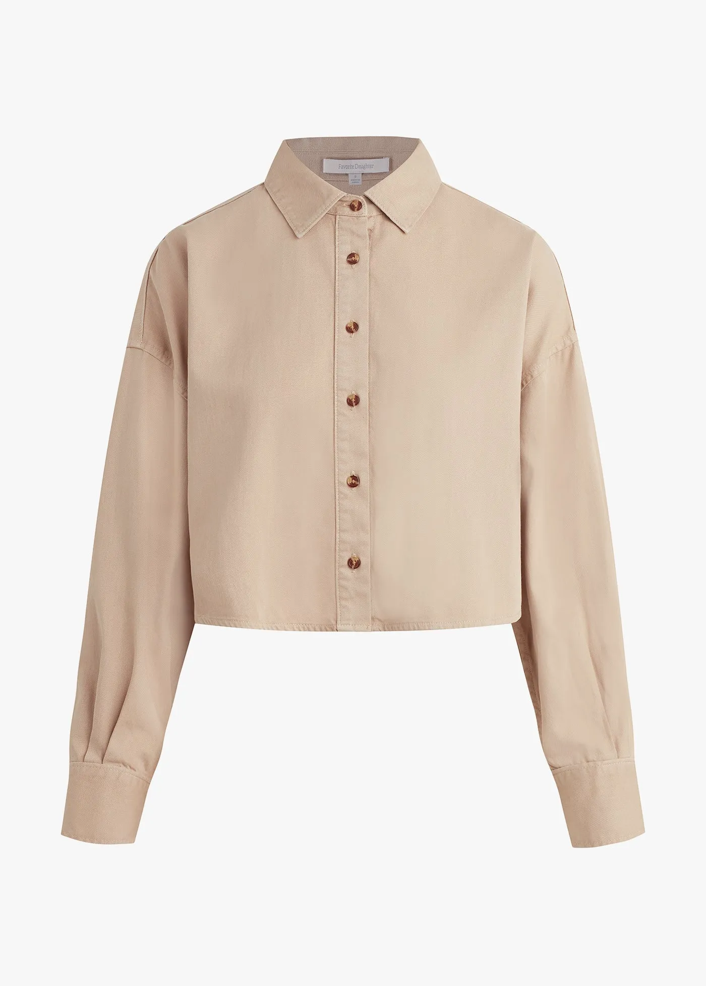 THE CROP EX-BOYFRIEND SHIRT