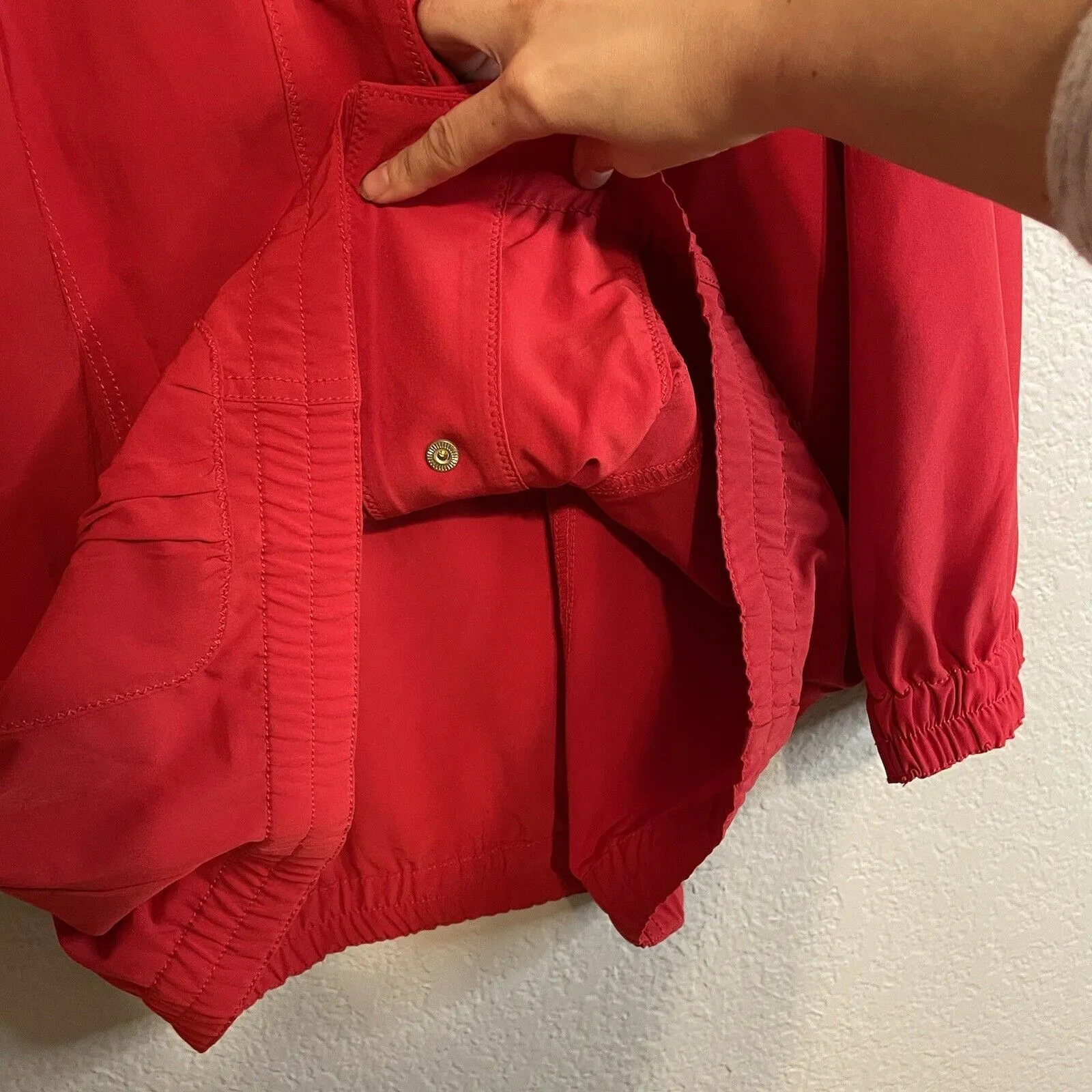 Windbreaker Button Jacket